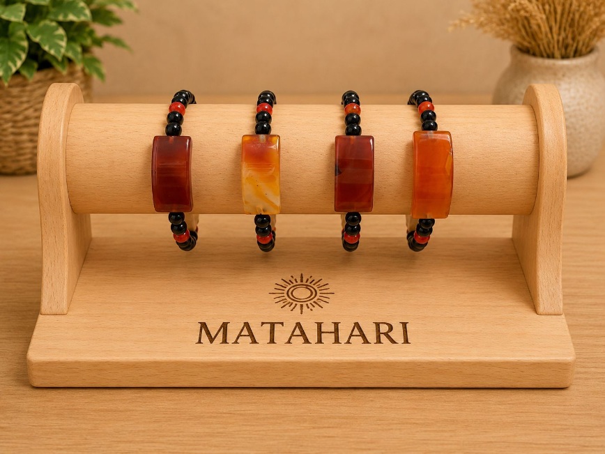 Pulsera con piedra china