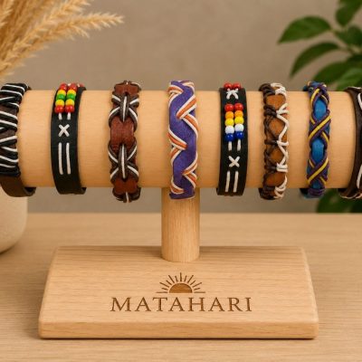 Pulsera de cuero mediana