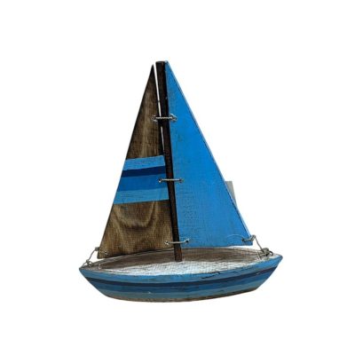 Velero de madera 27cm