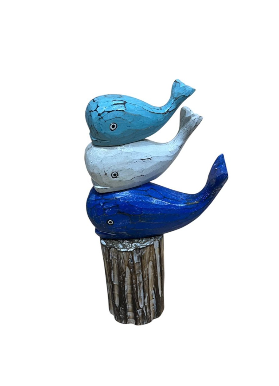Ballena set 3 con base 33cm