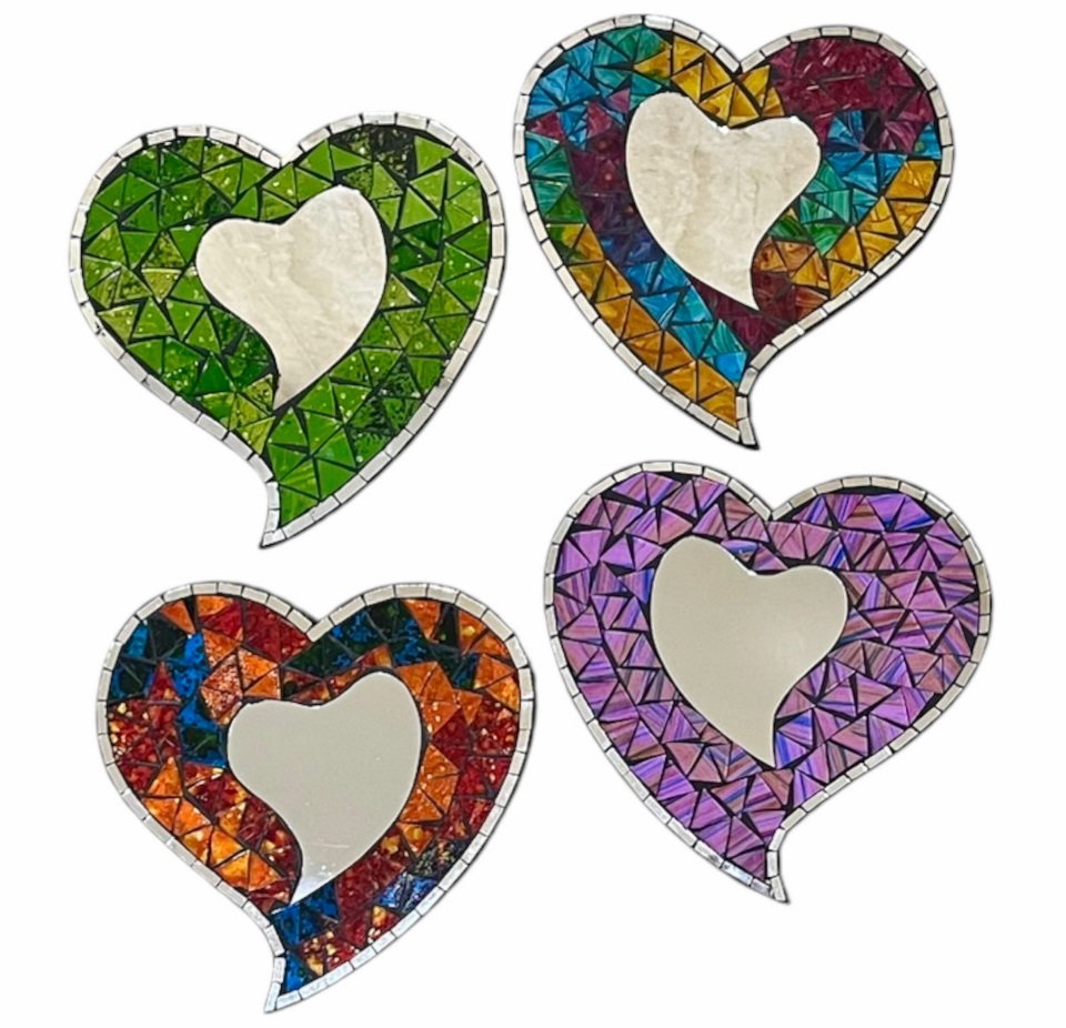 Corazon 20 cm mosaico